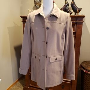 Eddie Bauer wool coat jacket Medium
